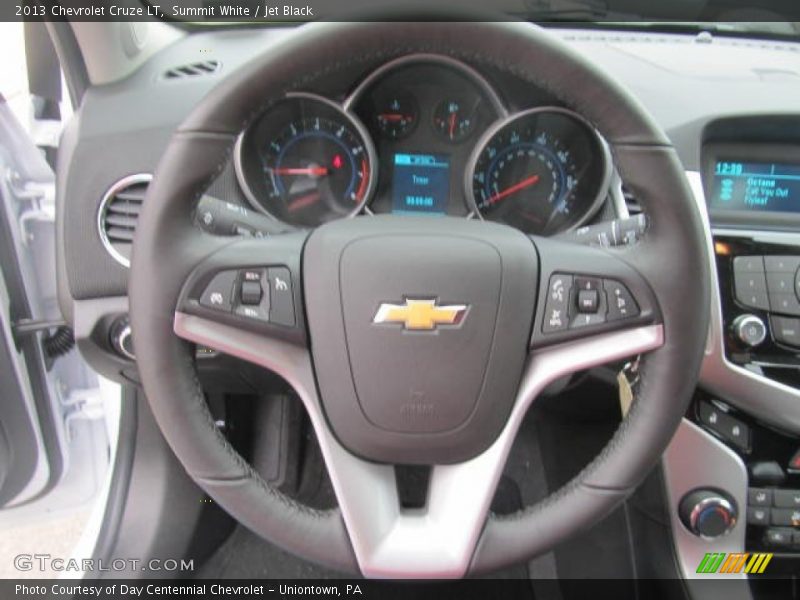 Summit White / Jet Black 2013 Chevrolet Cruze LT