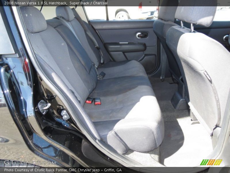 Super Black / Charcoal 2008 Nissan Versa 1.8 SL Hatchback