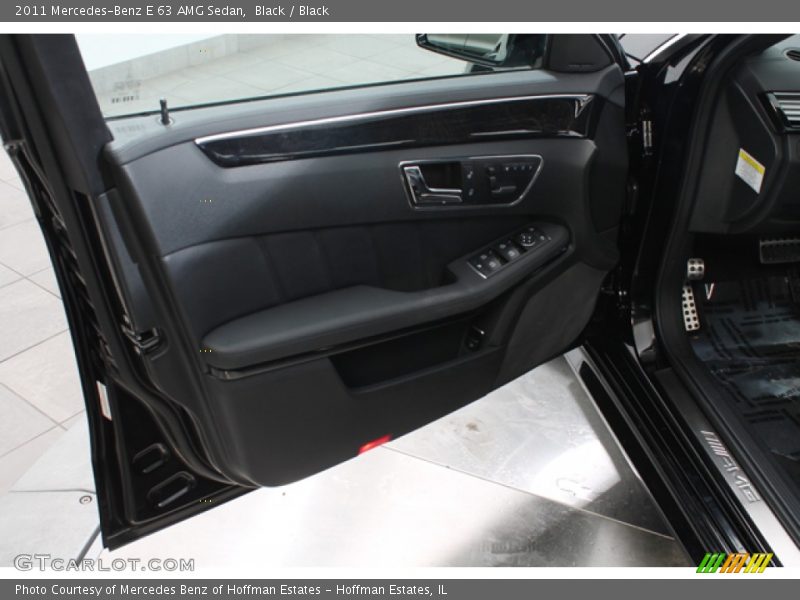 Black / Black 2011 Mercedes-Benz E 63 AMG Sedan