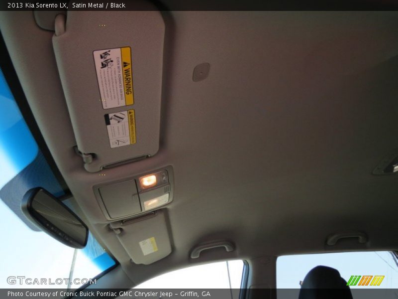 Satin Metal / Black 2013 Kia Sorento LX