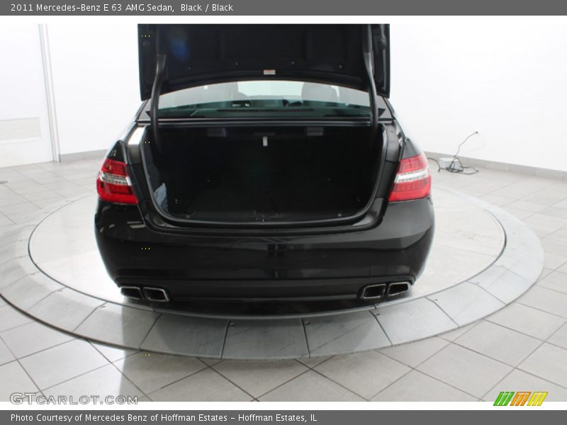 Black / Black 2011 Mercedes-Benz E 63 AMG Sedan