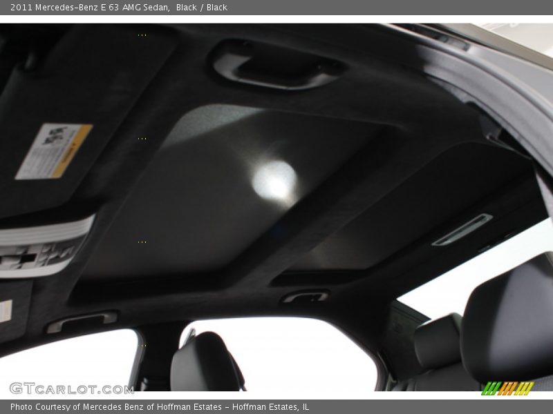 Black / Black 2011 Mercedes-Benz E 63 AMG Sedan