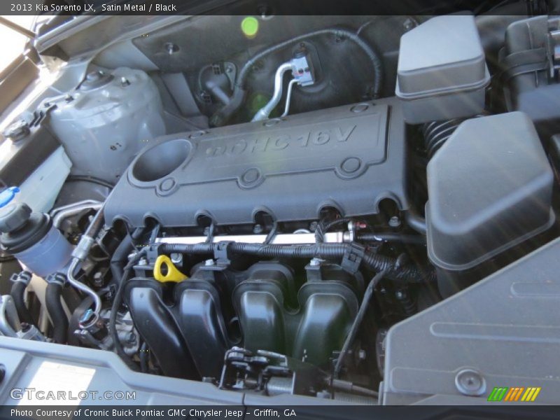 Satin Metal / Black 2013 Kia Sorento LX