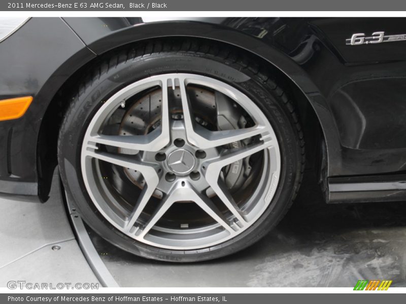 Black / Black 2011 Mercedes-Benz E 63 AMG Sedan
