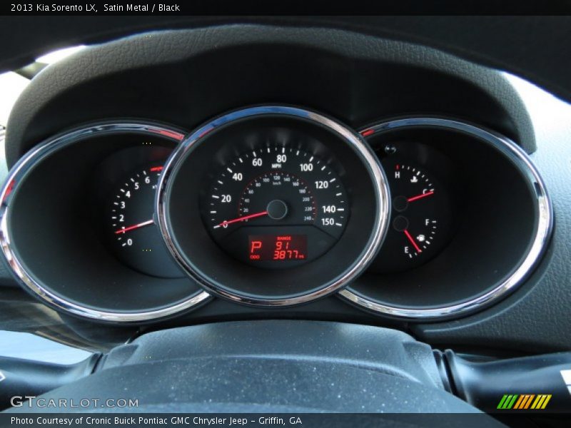 Satin Metal / Black 2013 Kia Sorento LX
