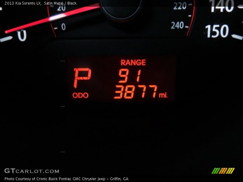 Satin Metal / Black 2013 Kia Sorento LX