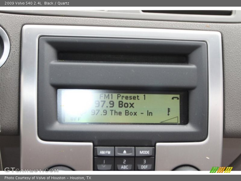 Black / Quartz 2009 Volvo S40 2.4i