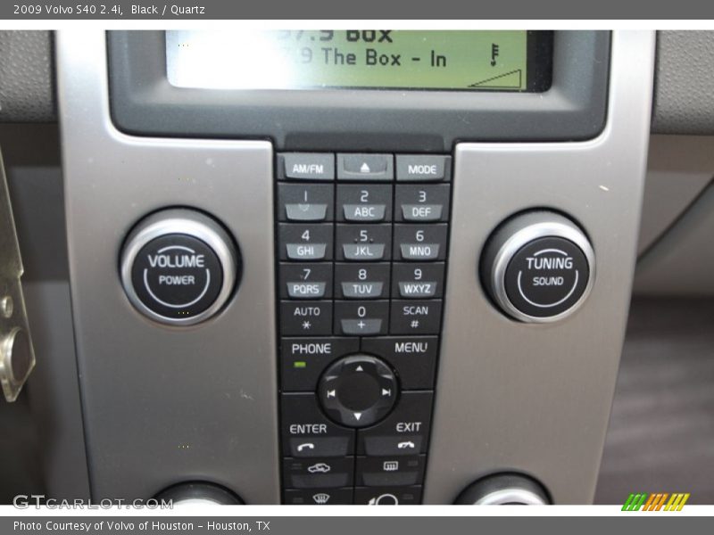 Black / Quartz 2009 Volvo S40 2.4i