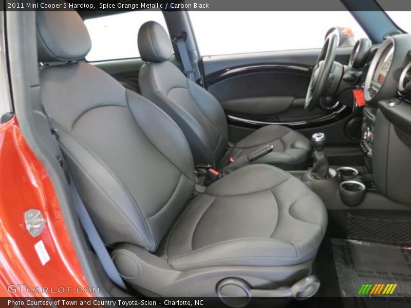  2011 Cooper S Hardtop Carbon Black Interior