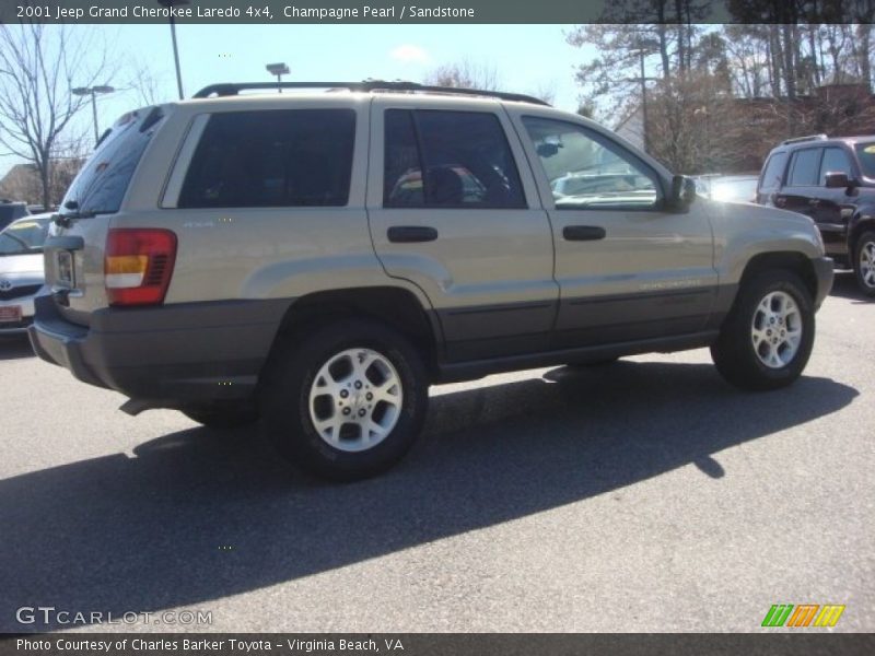 Champagne Pearl / Sandstone 2001 Jeep Grand Cherokee Laredo 4x4