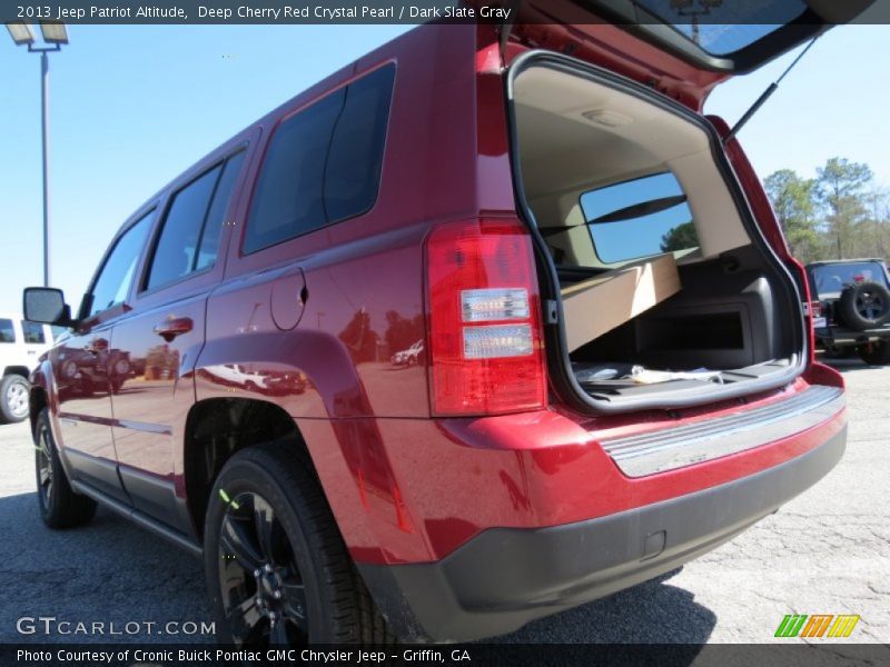 Deep Cherry Red Crystal Pearl / Dark Slate Gray 2013 Jeep Patriot Altitude