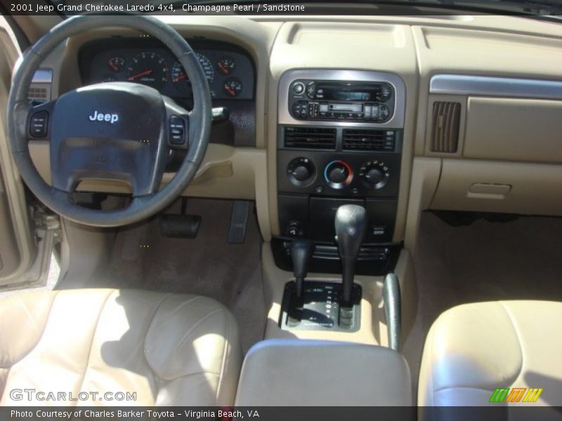 Champagne Pearl / Sandstone 2001 Jeep Grand Cherokee Laredo 4x4