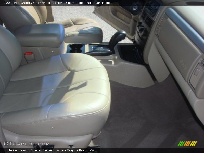 Champagne Pearl / Sandstone 2001 Jeep Grand Cherokee Laredo 4x4