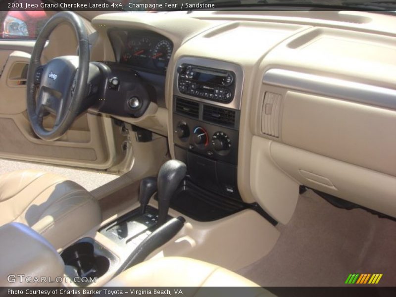 Champagne Pearl / Sandstone 2001 Jeep Grand Cherokee Laredo 4x4