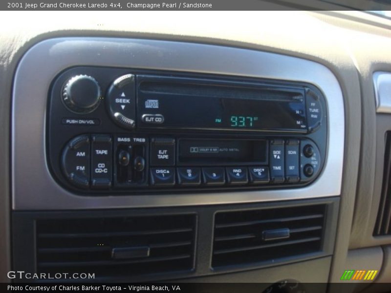 Champagne Pearl / Sandstone 2001 Jeep Grand Cherokee Laredo 4x4