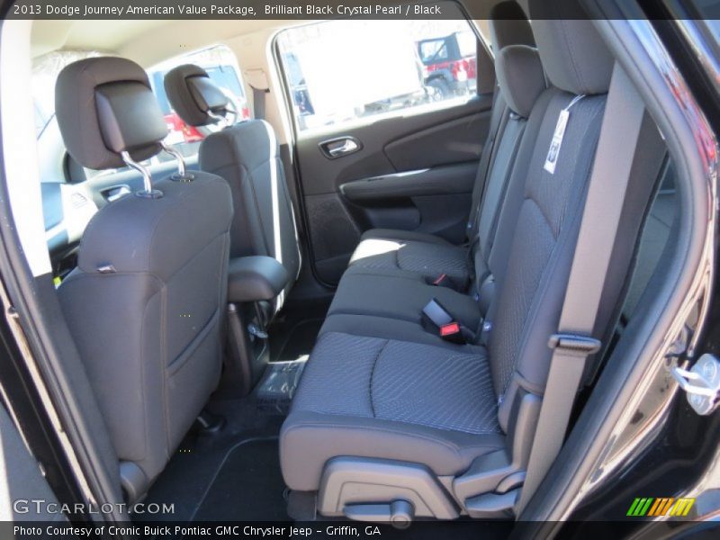 Rear Seat of 2013 Journey American Value Package