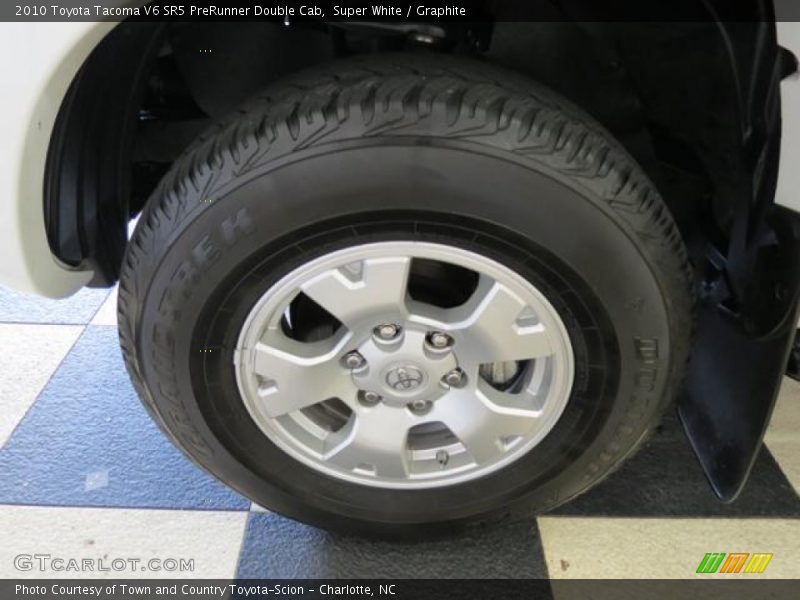 Super White / Graphite 2010 Toyota Tacoma V6 SR5 PreRunner Double Cab