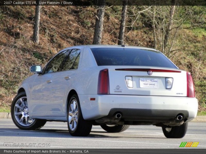 Light Platinum / Ebony 2007 Cadillac STS V8