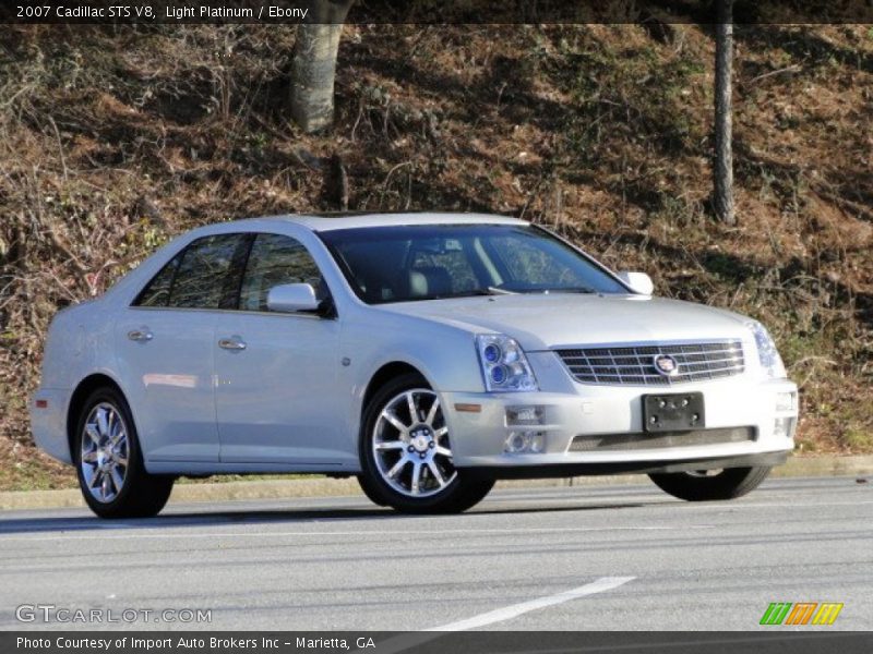 Light Platinum / Ebony 2007 Cadillac STS V8