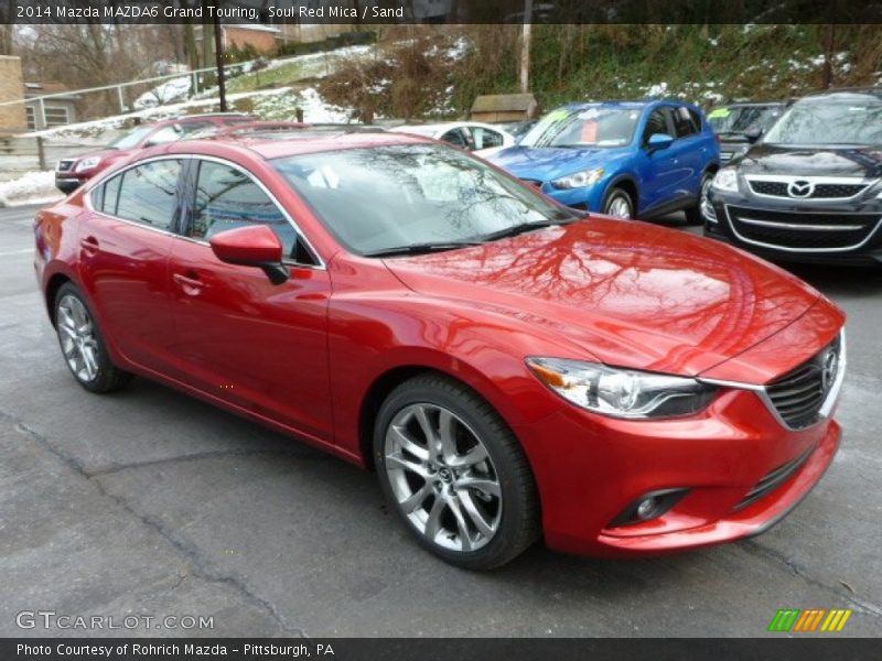 Front 3/4 View of 2014 MAZDA6 Grand Touring