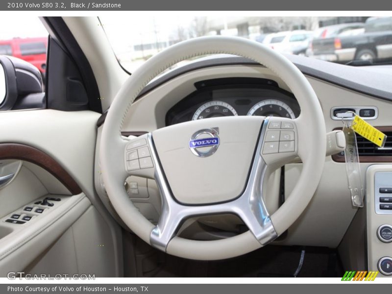 Black / Sandstone 2010 Volvo S80 3.2