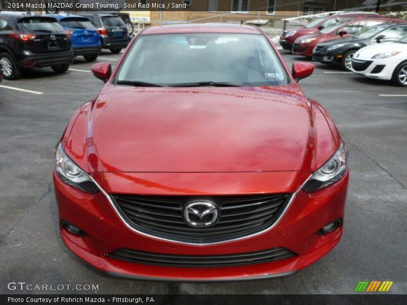 Soul Red Mica / Sand 2014 Mazda MAZDA6 Grand Touring