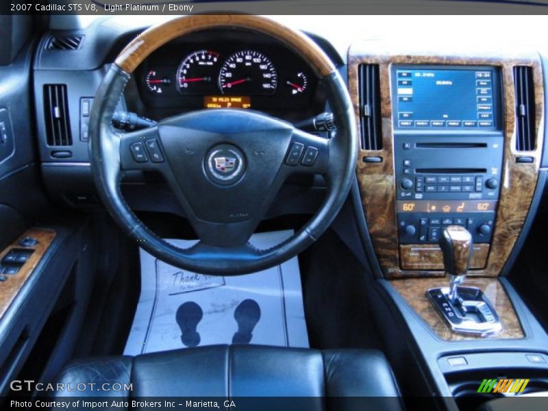 Light Platinum / Ebony 2007 Cadillac STS V8