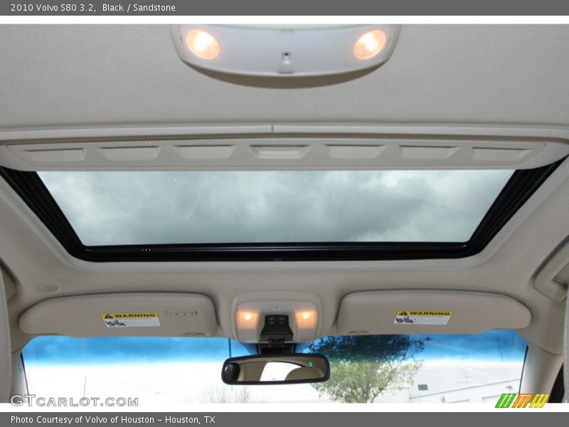 Black / Sandstone 2010 Volvo S80 3.2