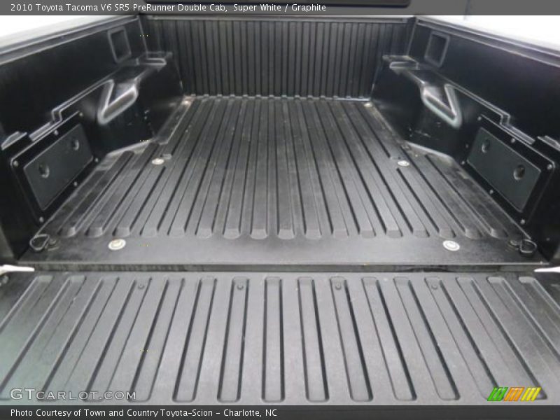 Super White / Graphite 2010 Toyota Tacoma V6 SR5 PreRunner Double Cab