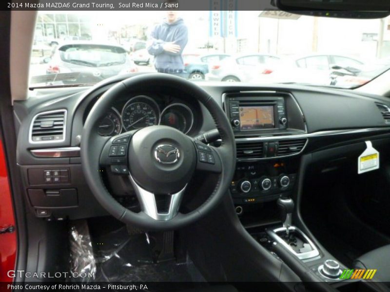 Soul Red Mica / Sand 2014 Mazda MAZDA6 Grand Touring