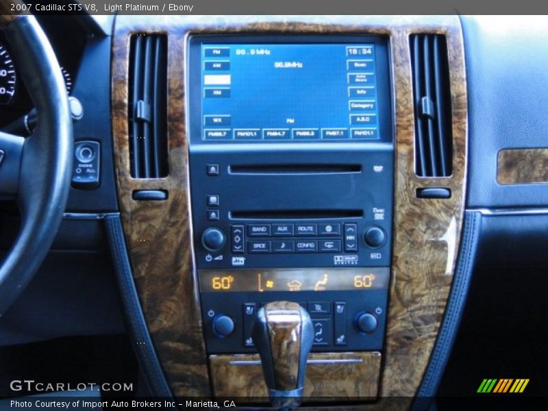 Light Platinum / Ebony 2007 Cadillac STS V8