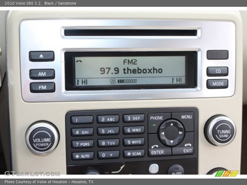 Black / Sandstone 2010 Volvo S80 3.2