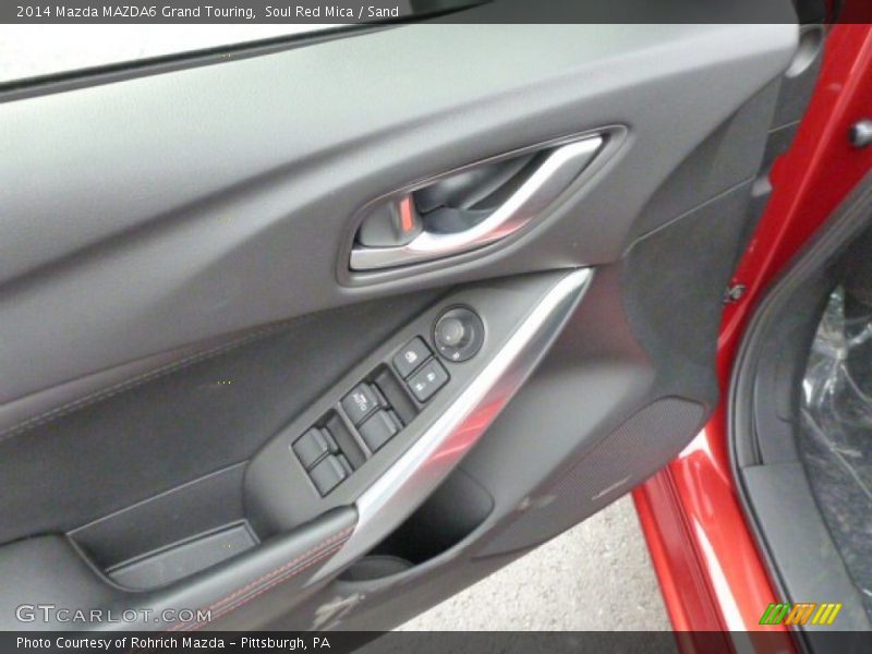 Soul Red Mica / Sand 2014 Mazda MAZDA6 Grand Touring
