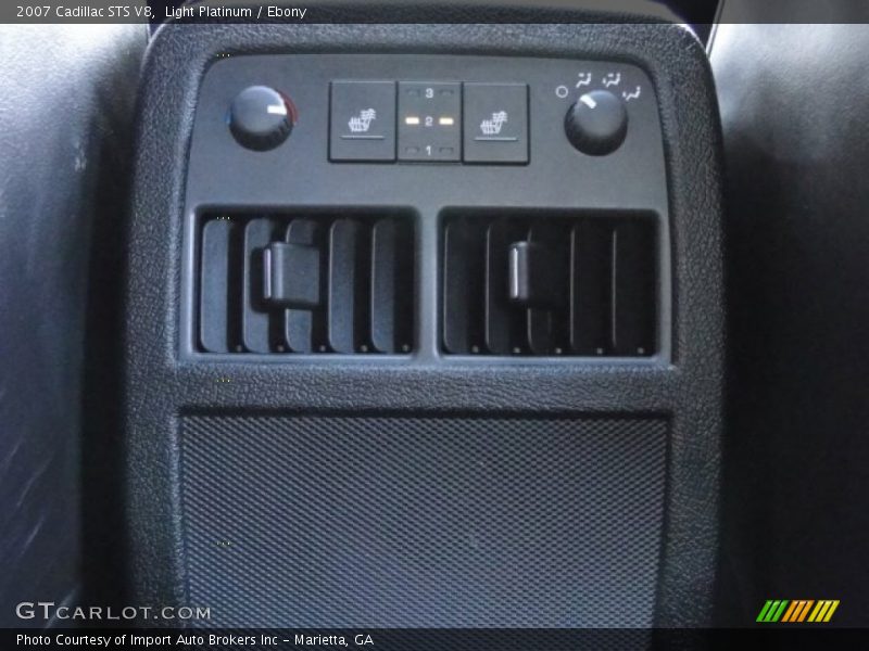 Light Platinum / Ebony 2007 Cadillac STS V8