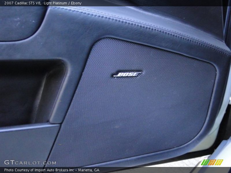 Light Platinum / Ebony 2007 Cadillac STS V8
