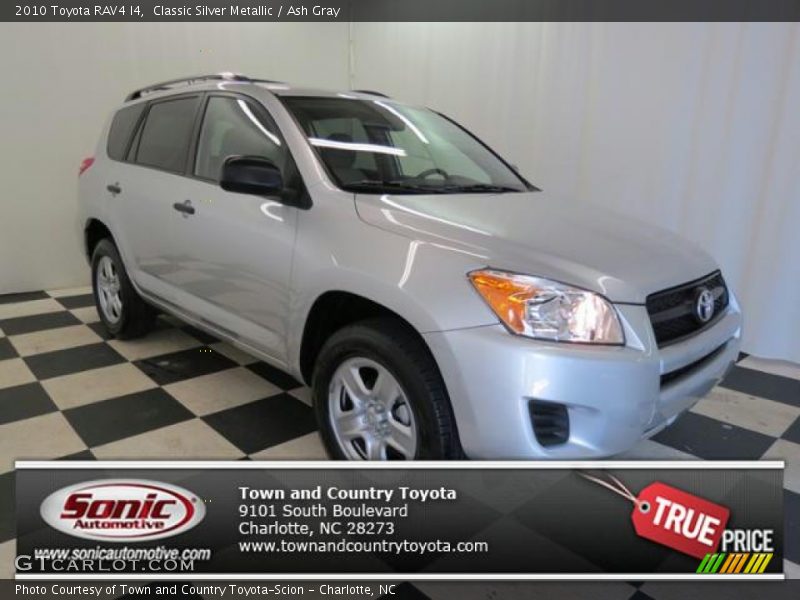 Classic Silver Metallic / Ash Gray 2010 Toyota RAV4 I4