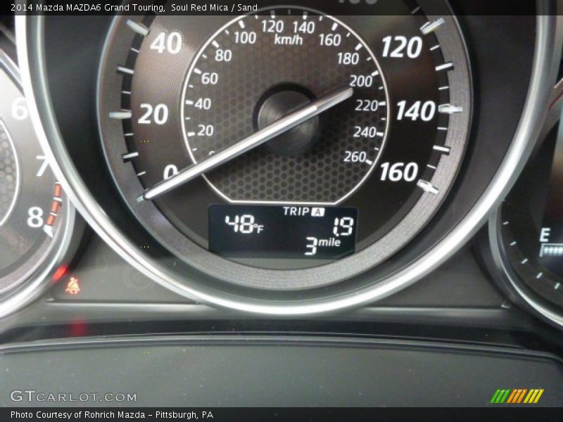  2014 MAZDA6 Grand Touring Grand Touring Gauges