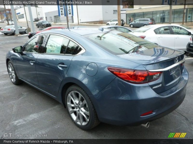 Blue Reflex Mica / Black 2014 Mazda MAZDA6 Grand Touring
