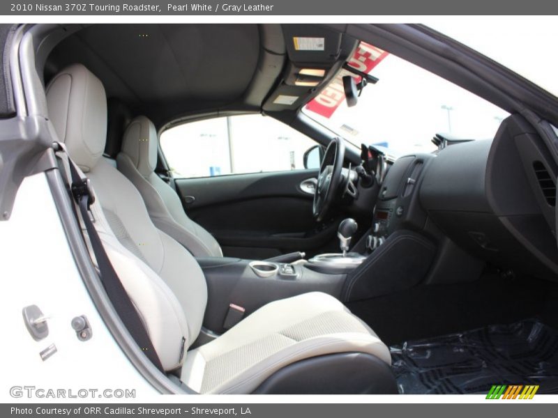 Front Seat of 2010 370Z Touring Roadster