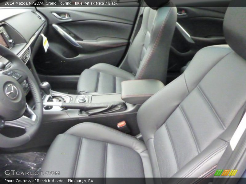 2014 MAZDA6 Grand Touring Black Interior