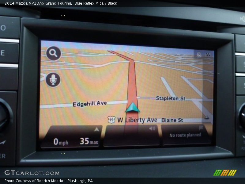Navigation of 2014 MAZDA6 Grand Touring