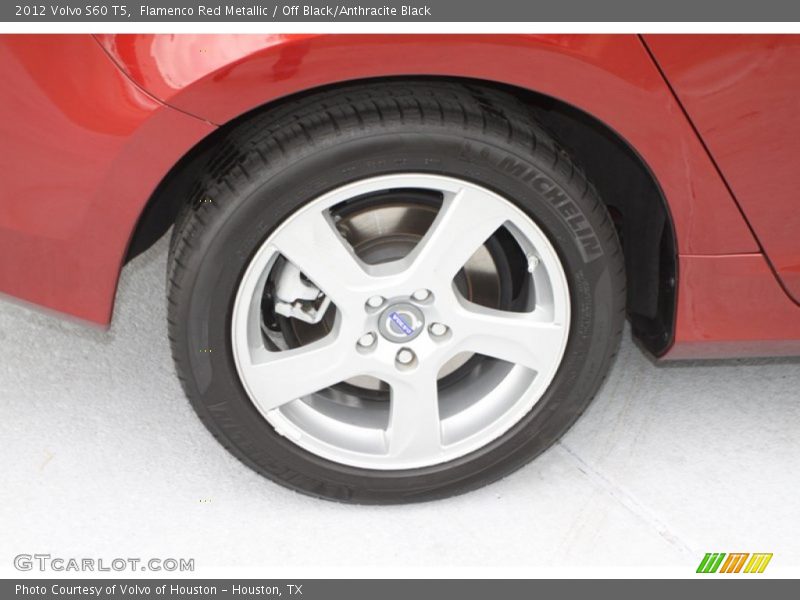 Flamenco Red Metallic / Off Black/Anthracite Black 2012 Volvo S60 T5