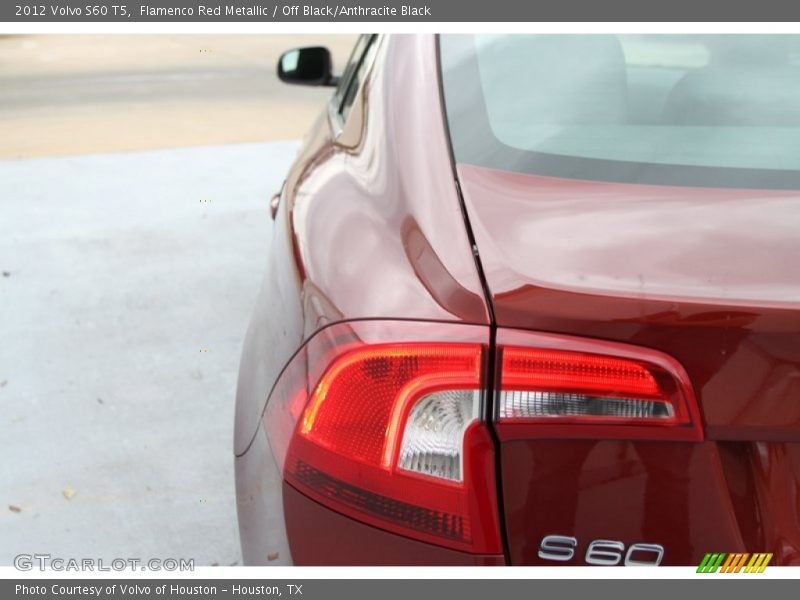 Flamenco Red Metallic / Off Black/Anthracite Black 2012 Volvo S60 T5