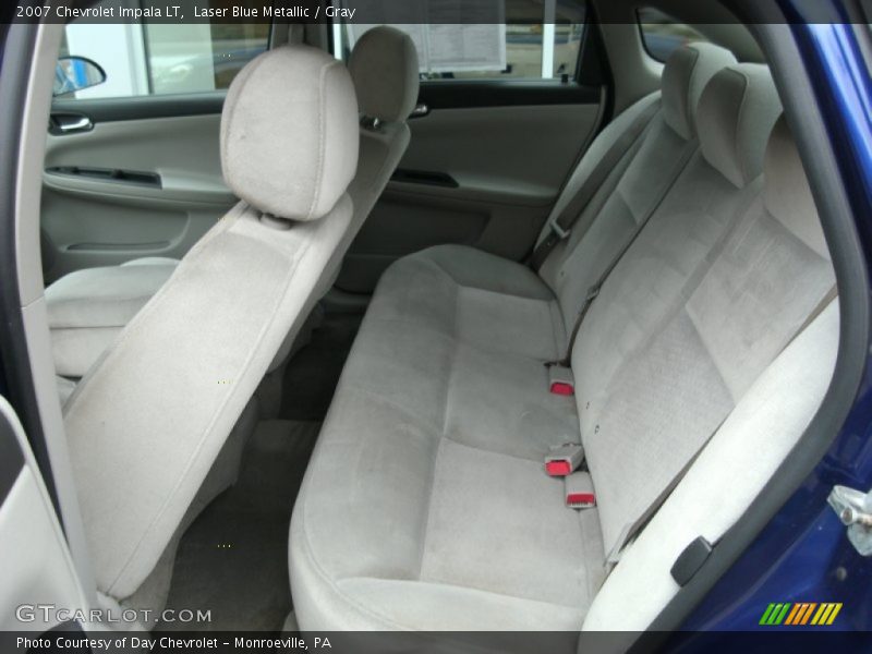 Rear Seat of 2007 Impala LT