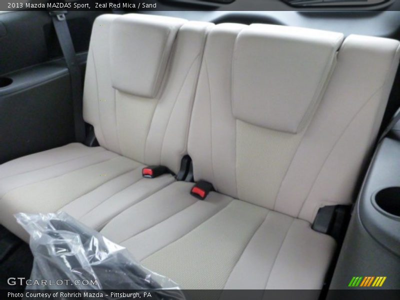 Zeal Red Mica / Sand 2013 Mazda MAZDA5 Sport
