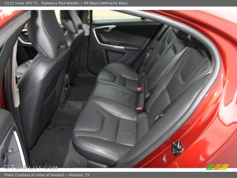 Flamenco Red Metallic / Off Black/Anthracite Black 2012 Volvo S60 T5