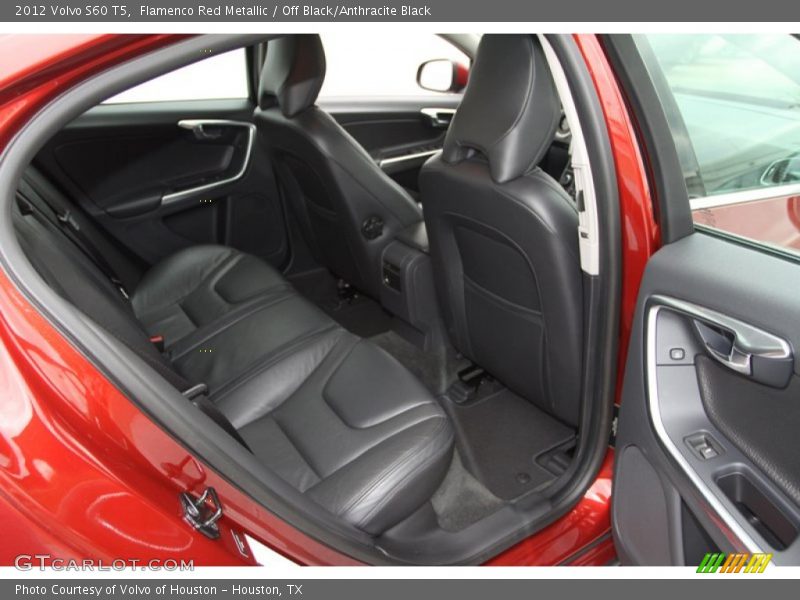 Flamenco Red Metallic / Off Black/Anthracite Black 2012 Volvo S60 T5