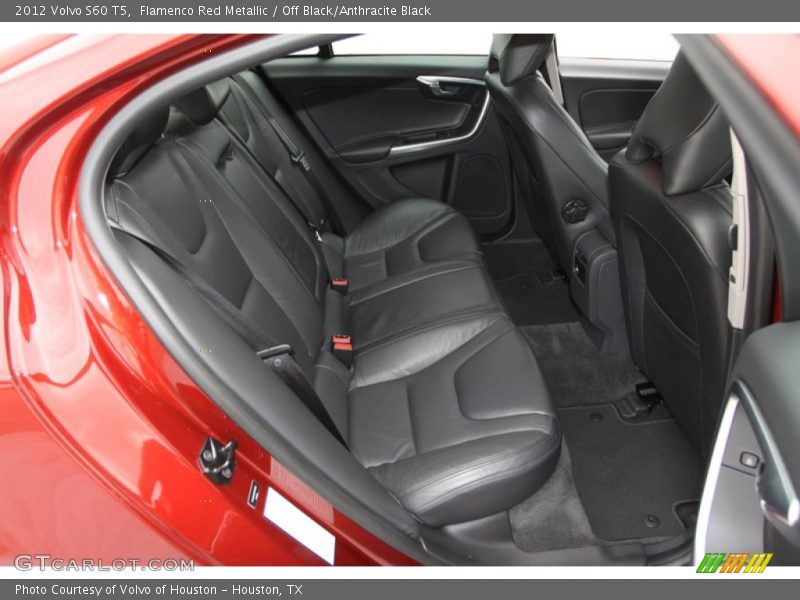 Flamenco Red Metallic / Off Black/Anthracite Black 2012 Volvo S60 T5