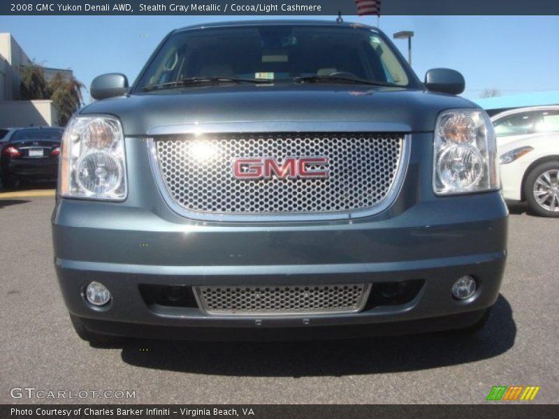 Stealth Gray Metallic / Cocoa/Light Cashmere 2008 GMC Yukon Denali AWD