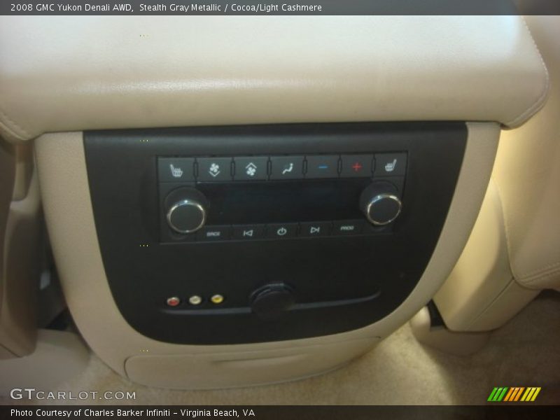 Stealth Gray Metallic / Cocoa/Light Cashmere 2008 GMC Yukon Denali AWD